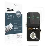 dipos 2x Protector de Pantalla 9H mate para TC Electronic POLYTUNE 3 Noir