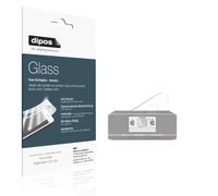 dipos 2x Protector de Pantalla 9H mate para TechniSat Digitradio 372 CD | Antirreflejos, no se rompe ni astilla, no es cristal, antigolpes, antiarañazos, sin burbujas, autoadhesivo
