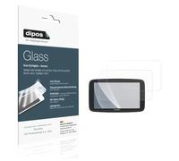 dipos 2x Protector de Pantalla 9H mate para TomTom GO Professional 5 2. Gen | Antirreflejos, no se rompe ni astilla, no es cristal, antigolpes, antiarañazos, sin burbujas, autoadhesivo