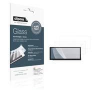 dipos 2x Protector de Pantalla 9H mate para Xtrons QWBX24CCB12E92