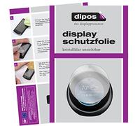dipos 2x Protector de Pantalla claro para Amazon Echo Spot | Transparente, ajuste perfecto, antiarañazos, sin burbujas, apto para fundas, compatible con huellas dactilares, autoadhesivo
