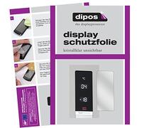 dipos 2x Protector de Pantalla claro para Bosch KGN39XI45 Serie 6 | Transparente, ajuste perfecto, antiarañazos, sin burbujas, apto para fundas, compatible con huellas dactilares, autoadhesivo