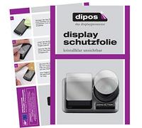 dipos 2x Protector de Pantalla claro para DJI Osmo Action | Transparente, ajuste perfecto, antiarañazos, sin burbujas, apto para fundas, compatible con huellas dactilares, autoadhesivo