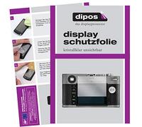 dipos I 2X Protector de Pantalla Compatible con Leica M-E (Typ) 240 pelicula Protectora Claro