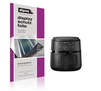 dipos 2x Protector de Pantalla claro para Philips Airfryer 2000 Series 6.2L