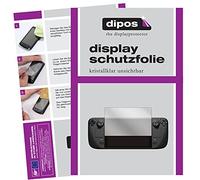 dipos I 2X Protector de Pantalla Compatible con Valve Steam Deck pelicula Protectora Claro