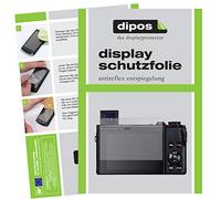 dipos 2x Protector de Pantalla mate para Canon PowerShot G5X Mark II | Antirreflejos, anti-reflectante, ajuste perfecto, antiarañazos, sin burbujas, compatible con huellas dactilares, autoadhesivo