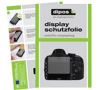 dipos I 2X Protector de Pantalla Mate Compatible con Nikon D3200 pelicula Protectora