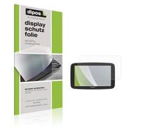 dipos 2x Protector de Pantalla mate para TomTom GO Professional 5 2. Gen | Antirreflejos, anti-reflectante, ajuste perfecto, antiarañazos, sin burbujas, compatible con huellas dactilares, autoadhesivo