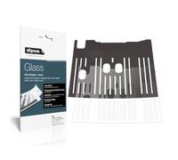 dipos 2x Protectores 9H mate para DeLonghi Dinamica ECAM 350.35.W | Antirreflejos, no se rompe ni astilla, no es cristal, antigolpes, antiarañazos, sin burbujas, autoadhesivo