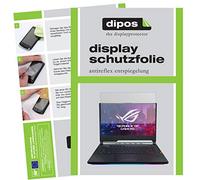 dipos I 2X Protector de Pantalla Mate Compatible con ASUS ROG Strix Scar III G531GW-AZ150T pelicula Protectora