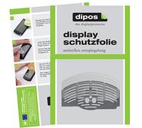 dipos I 2X Protector de Pantalla Mate Compatible con DeLonghi Pronto Cappuccino Esam 3500 Rejilla de desagüe pelicula Protectora