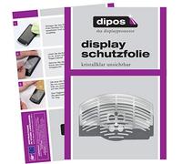 dipos I 2X Protector de Pantalla Compatible con DeLonghi Pronto Cappuccino EAM 3500.S Rejilla de desagüe pelicula Protectora Claro