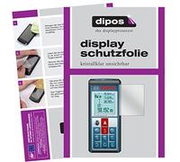 dipos 3x Protector de Pantalla claro para Bosch Professional GLM 100 C | Transparente, ajuste perfecto, antiarañazos, sin burbujas, apto para fundas, compatible con huellas dactilares, autoadhesivo