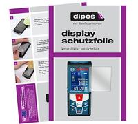 dipos 3x Protector de Pantalla claro para Bosch Professional GLM 50 C | Transparente, ajuste perfecto, antiarañazos, sin burbujas, apto para fundas, compatible con huellas dactilares, autoadhesivo