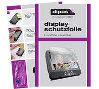 dipos I 3X Protector de Pantalla Compatible con Lenco DVP-939 pelicula Protectora Claro