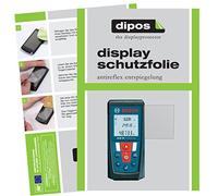 dipos 3x Protector de Pantalla mate para Bosch Professional GLM 50 | Antirreflejos, anti-reflectante, ajuste perfecto, antiarañazos, sin burbujas, compatible con huellas dactilares, autoadhesivo