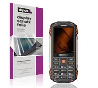 dipos 4x Protector de Pantalla claro para Hammer Power Plus LTE