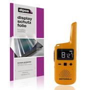 dipos 4x Protector de Pantalla claro para Motorola Talkabout T72 | Transparente, ajuste perfecto, antiarañazos, sin burbujas, apto para fundas, compatible con huellas dactilares, autoadhesivo