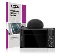 dipos I 4X Protector de Pantalla Compatible con Sony ZV-1F pelicula Protectora Claro