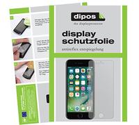 dipos 4x Protector de Pantalla mate para Apple iPhone 8 Plus | 2x delantera + 2x trasera, Antirreflejos, anti-reflectante, ajuste perfecto, antiarañazos, sin burbujas