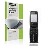 dipos 4x Protector de Pantalla mate para Panasonic KX-TU410