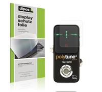 dipos 4x Protector de Pantalla mate para TC Electronic POLYTUNE 3 Noir