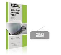 dipos 4x Protector de Pantalla mate para TechniSat Digitradio 372 CD | Antirreflejos, anti-reflectante, ajuste perfecto, antiarañazos, sin burbujas, compatible con huellas dactilares, autoadhesivo