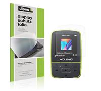 dipos 4x Protector de Pantalla mate para WOLFANG WMP01 MP3-Player