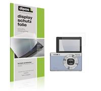 dipos 4x Protector de Pantalla mate para Yashica Tank Compact | Antirreflejos, anti-reflectante, ajuste perfecto, antiarañazos, sin burbujas, compatible con huellas dactilares, autoadhesivo
