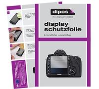 dipos I 5X Protector de Pantalla Compatible con Canon EOS 5D Mark III pelicula Protectora Claro