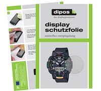 dipos 5x Protector de Pantalla mate para Casio PRT-B50 Pro Trek | Antirreflejos, anti-reflectante, ajuste perfecto, antiarañazos, sin burbujas, compatible con huellas dactilares, autoadhesivo