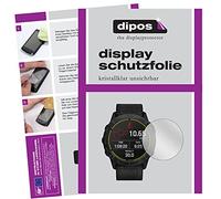 dipos 6x Protector de Pantalla claro para Garmin Enduro Smartwatch | Transparente, ajuste perfecto, antiarañazos, sin burbujas, apto para fundas, compatible con huellas dactilares, autoadhesivo