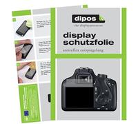 dipos 6x Protector de Pantalla mate para Canon EOS 4000D | Antirreflejos, anti-reflectante, ajuste perfecto, antiarañazos, sin burbujas, compatible con huellas dactilares, autoadhesivo