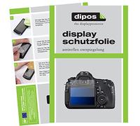 dipos 6x Protector de Pantalla mate para Canon EOS 60D | Antirreflejos, anti-reflectante, ajuste perfecto, antiarañazos, sin burbujas, compatible con huellas dactilares, autoadhesivo