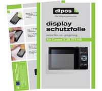 dipos 6x Protector de Pantalla mate para Canon IXUS 275 HS | Antirreflejos, anti-reflectante, ajuste perfecto, antiarañazos, sin burbujas, compatible con huellas dactilares, autoadhesivo