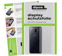 dipos 6x Protectores mate para Samsung Galaxy J6 Plus 2018 Trasera | Antirreflejos, anti-reflectante, ajuste perfecto, antiarañazos, sin burbujas, compatible con huellas dactilares, autoadhesivo