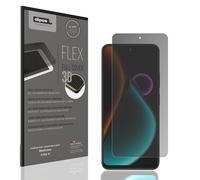 dipos FLEX 1x Protector de Pantalla de privacidad mate compatible con Blackview Color 6, 100% de cobertura de Pantalla, compatible con huellas dactilares, apto para fundas, Filtro Antiespía 2 vías