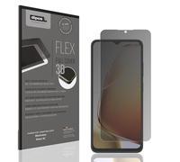 dipos FLEX 1x Protector de Pantalla de privacidad mate compatible con Blackview Wave 9C, 100% de cobertura de Pantalla, compatible con huellas dactilares, apto para fundas, Filtro Antiespía 2 vías