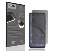 dipos FLEX 1x Protector de Pantalla de privacidad mate compatible con BLU Bold K22, 100% de cobertura de Pantalla, compatible con huellas dactilares, apto para fundas, Filtro Antiespía 2 vías