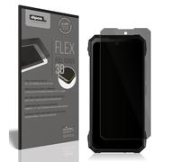 dipos Flex 1x Protector de Pantalla de privacidad Mate Compatible con Doogee S89 Pro, 100% de Cobertura de Pantalla, Compatible con Huellas Dactilares, Apto para Fundas, Filtro Antiespía 2 vías