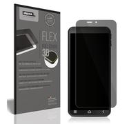 dipos FLEX 1x Protector de Pantalla de privacidad mate compatible con EmporiaSmart ME7, 100% de cobertura de Pantalla, compatible con huellas dactilares, apto para fundas, Filtro Antiespía 2 vías