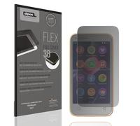 dipos FLEX 1x Protector de Pantalla de privacidad mate compatible con Globluum SU7, 100% de cobertura de Pantalla, compatible con huellas dactilares, apto para fundas, Filtro Antiespía 2 vías