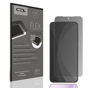 dipos FLEX 1x Protector de Pantalla de privacidad mate compatible con Honor X70 Pro Max, 100% de cobertura de Pantalla, compatible con huellas dactilares, apto para fundas, Filtro Antiespía 2 vías