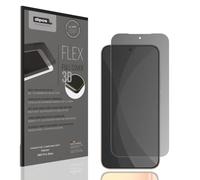 dipos FLEX 1x Protector de Pantalla de privacidad mate compatible con Honor X80 Pro Max, 100% de cobertura de Pantalla, compatible con huellas dactilares, apto para fundas, Filtro Antiespía 2 vías