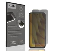 dipos FLEX 1x Protector de Pantalla de privacidad mate compatible con HTC Wildfire E7 Plus, 100% de cobertura de Pantalla, compatible con huellas dactilares, apto para fundas, Filtro Antiespía 2 vías