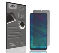 dipos FLEX 1x Protector de Pantalla de privacidad mate compatible con Huawei P Smart Pro 2019, 100% de cobertura de Pantalla, compatible con huellas dactilares, apto para fundas, Filtro Antiespía 2