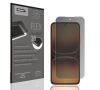 dipos FLEX 1x Protector de Pantalla de privacidad mate compatible con Infinix Smart 20, 100% de cobertura de Pantalla, compatible con huellas dactilares, apto para fundas, Filtro Antiespía 2 vías