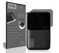dipos FLEX 1x Protector de Pantalla de privacidad mate compatible con INIU Carry P50-E1, 100% de cobertura de Pantalla, compatible con huellas dactilares, apto para fundas, Filtro Antiespía 2 vías