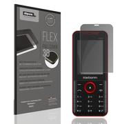 dipos FLEX 1x Protector de Pantalla de privacidad mate compatible con Karbonn KX23, 100% de cobertura de Pantalla, compatible con huellas dactilares, apto para fundas, Filtro Antiespía 2 vías
